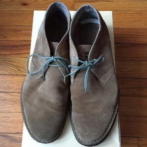 Hugo boss men’s suede shoes